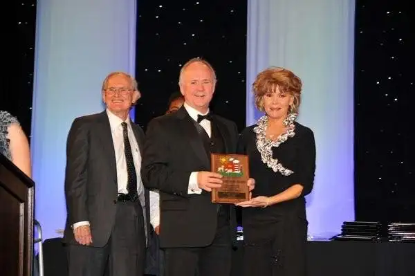 Happy Hill Farms plaque presentation - 2010 RMX convention